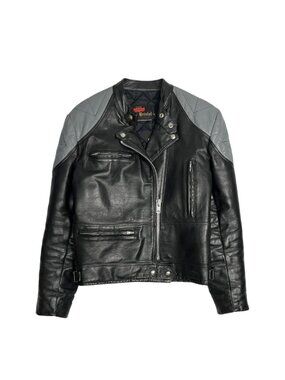 Vintage Bristol Leather Moto Jacket S